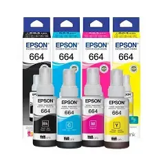 Epson T664 Ink (CMYK)