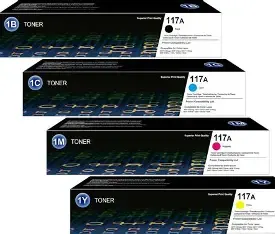 HP 117A Toner (CMYK)