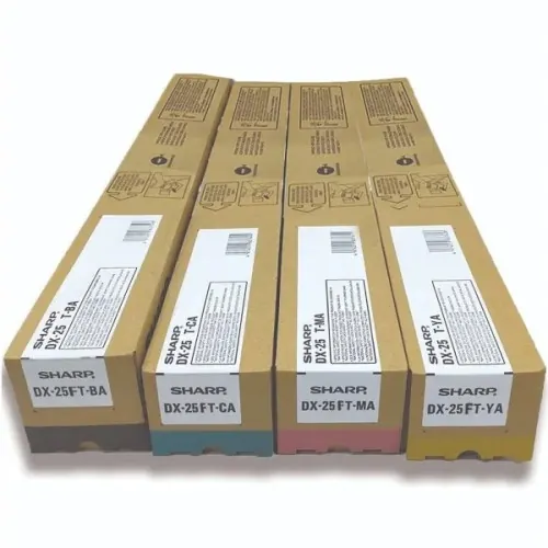 Sharp DX-25FT Toner (CMYK)